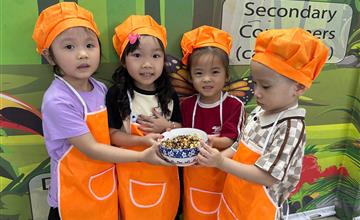 TRẢI NGHIỆM LỚP HỌC DỰ ÁN LÀM ĐỒ ĂN BỎNG NGÔ, SANDWICH TẠI NEW STAR ENGLISH